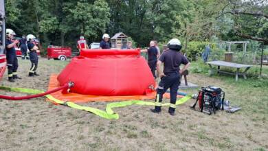 Waldbrandübung mit der FW Klosterneuburg und der Bezirkswaldbrandgruppe Tulln
