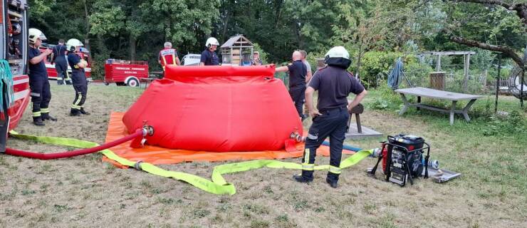 Waldbrandübung mit der FW Klosterneuburg und der Bezirkswaldbrandgruppe Tulln