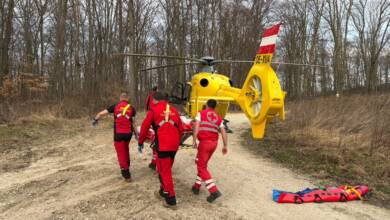 Tragehilfe für das Rote Kreuz