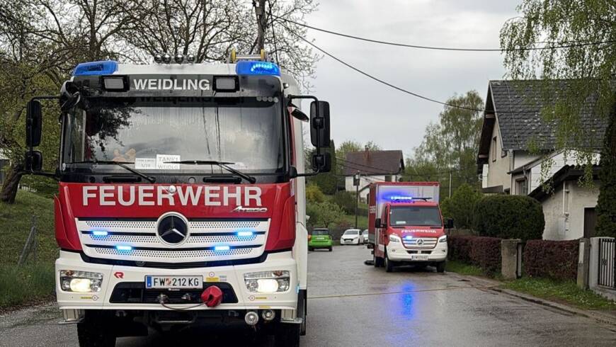 Auspumparbeiten in der Reichergasse